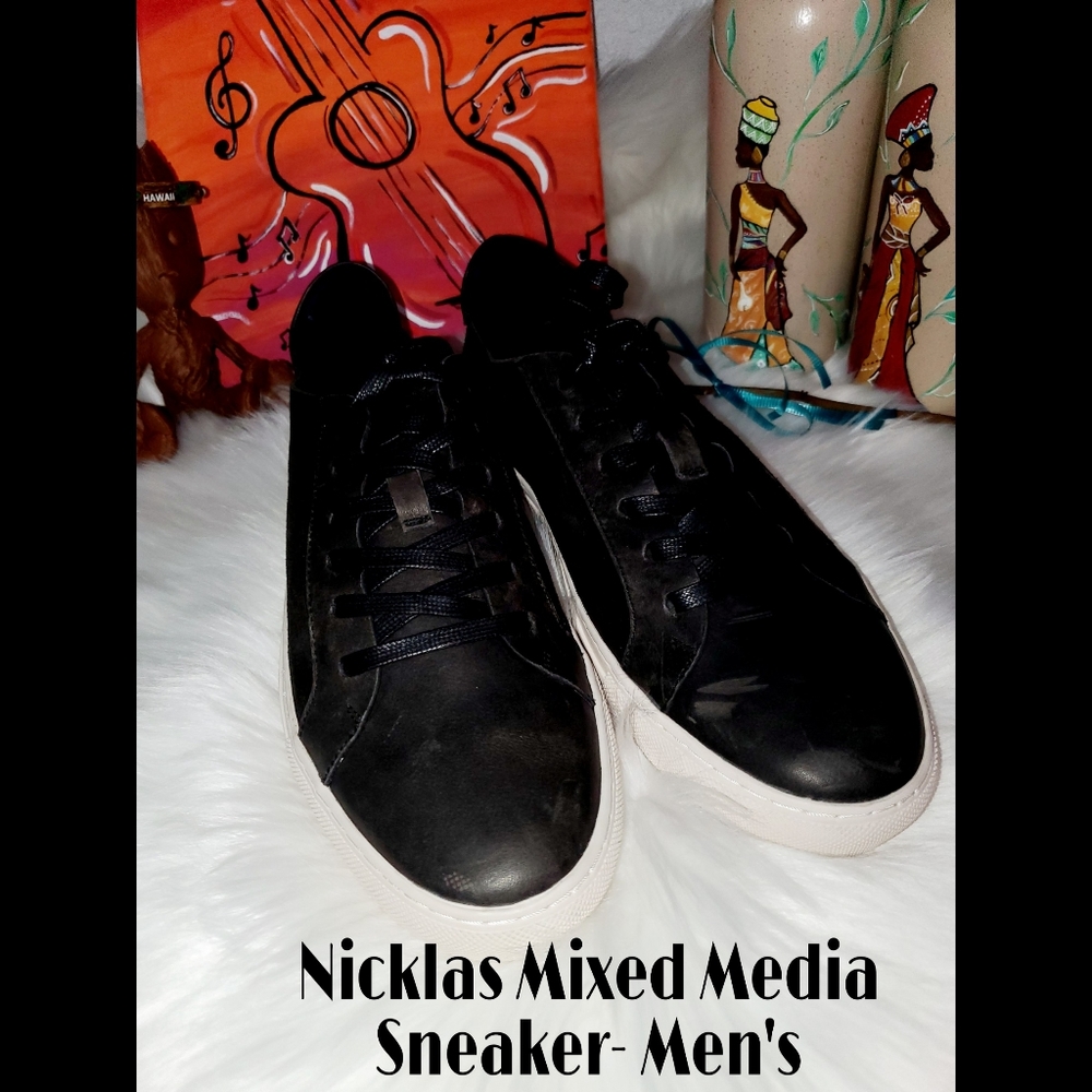 Men's Nicklas Mixed Media Sneaker